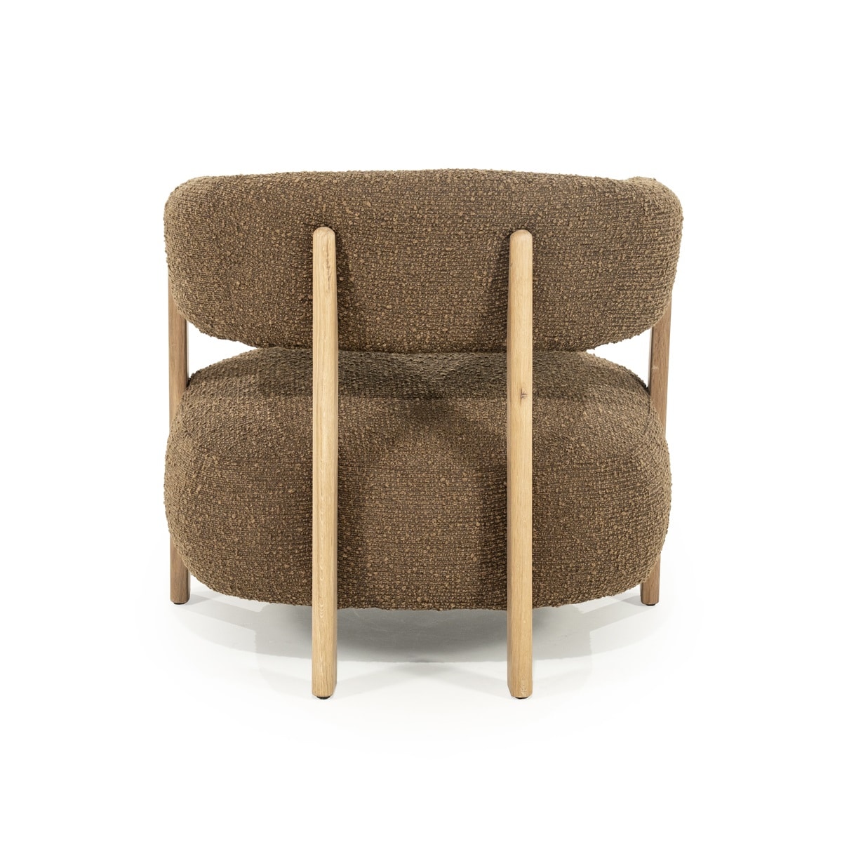 Eleonora fauteuil Lola met arm bruin