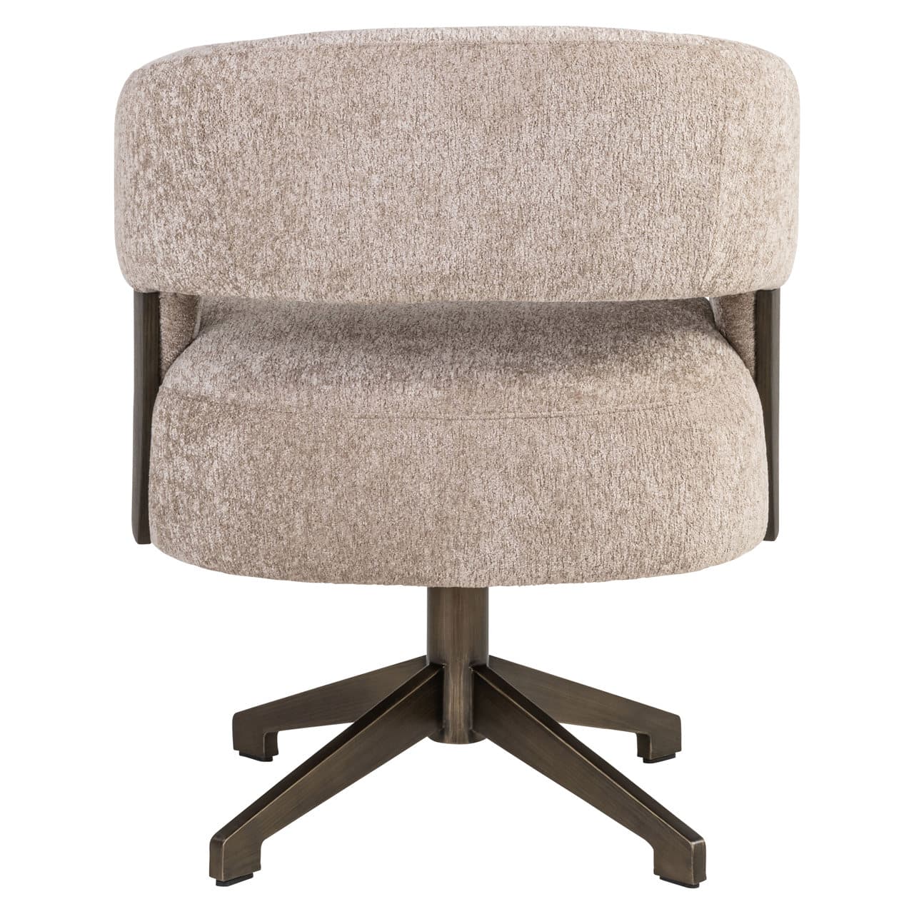 Richmond interiors eetkamerstoel Pollux draaibaar met arm sand
