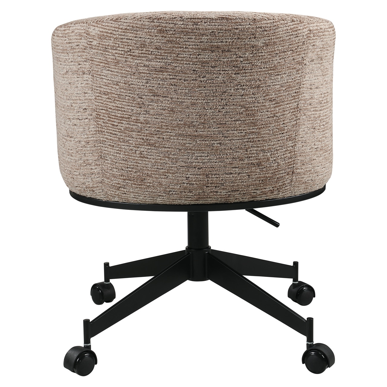 Richmond interiors eetkamerstoel Rochenne draaibaar met arm mocca