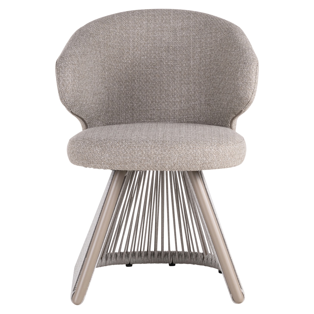 Richmond Interiors outdoor eetkamerstoel Nuba Grijs