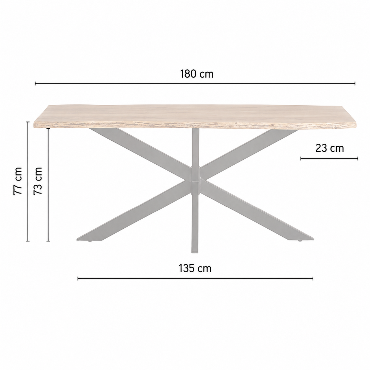 Nijwie MySons Eetkamertafel Nebel Table Collection