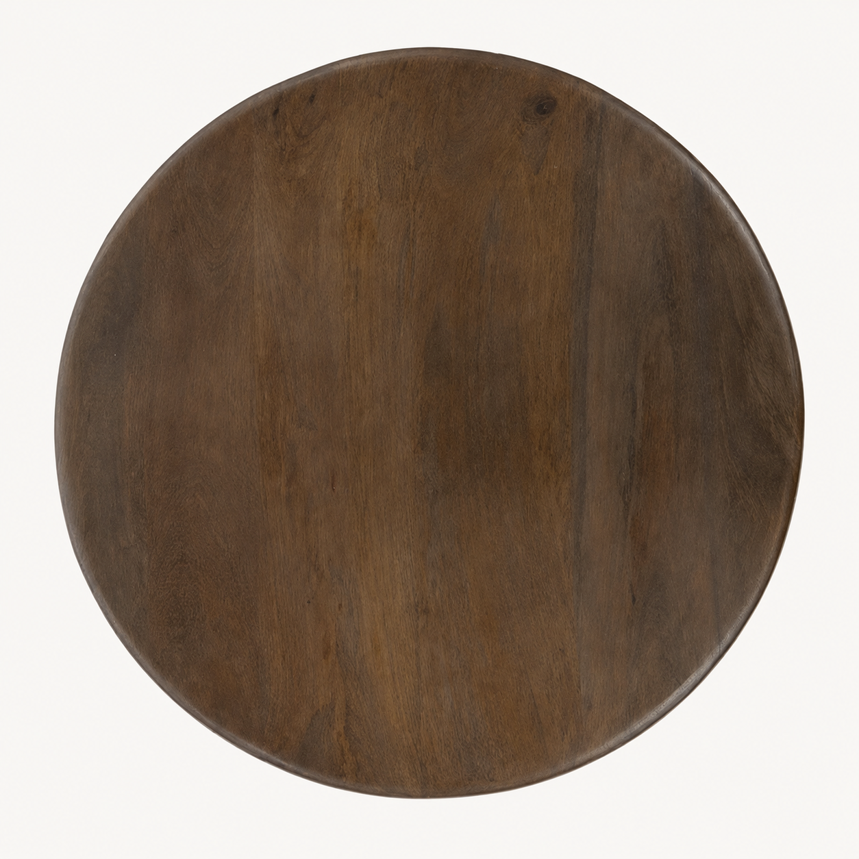 blad Nijwie MySons Bijzettafel Ø50, H55, Mango Brown Walnut - Zodiac Collection