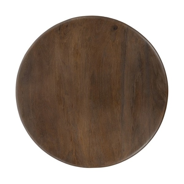 blad Nijwie MySons Salontafel Ø80, H40, Mango Brown Walnut - Zodiac Collection