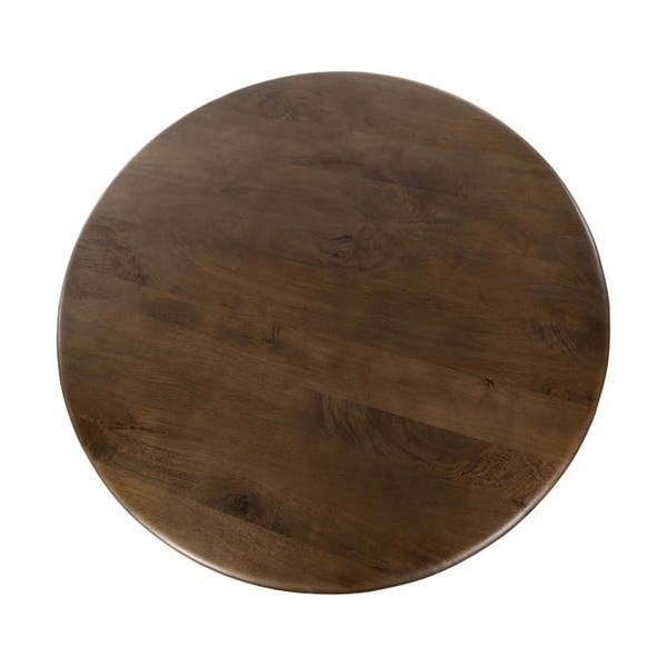 Nijwie MySons Eetkamertafel Ø130, Mango Brown Walnut - Zodiac Collection