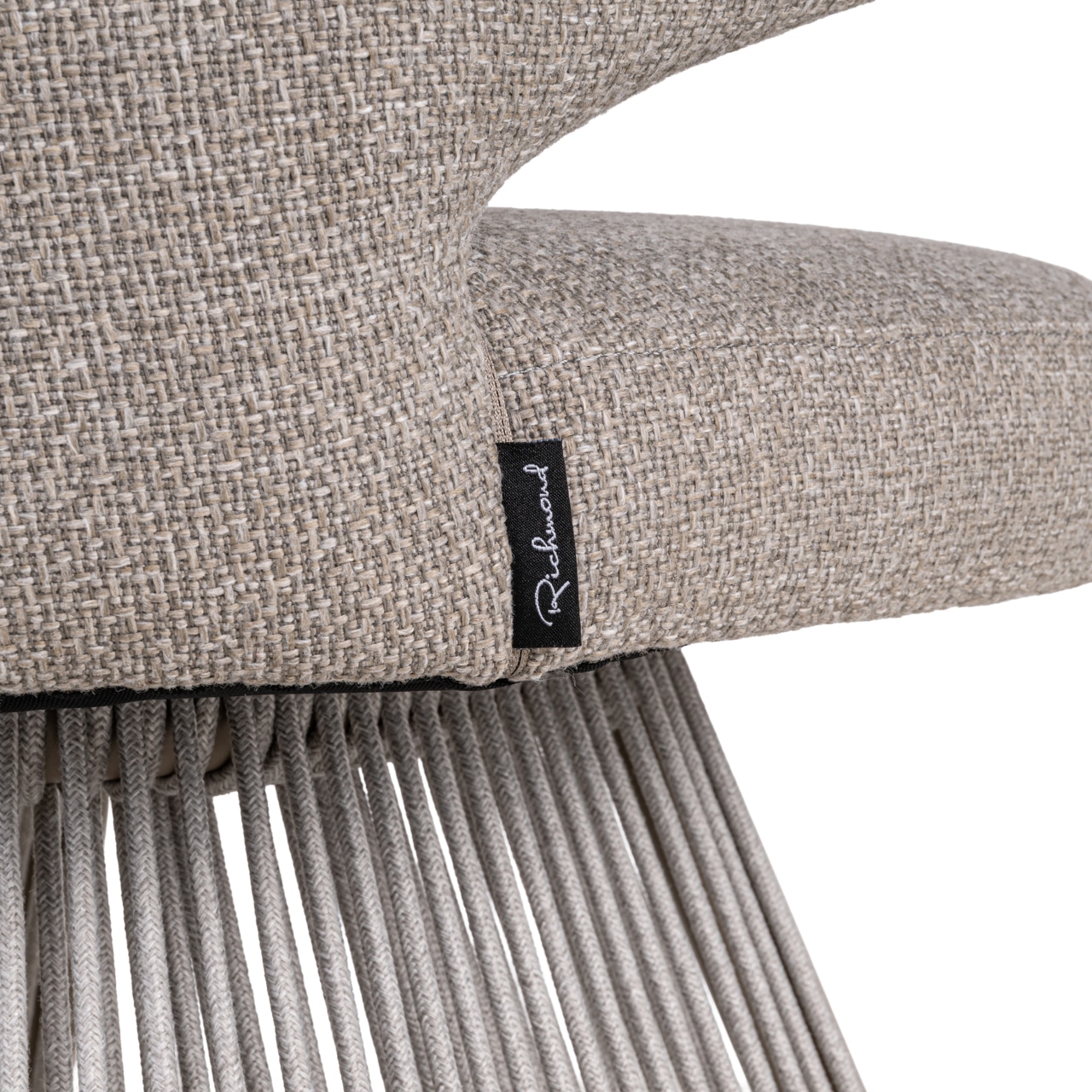Richmond Interiors outdoor eetkamerstoel Nuba Grijs