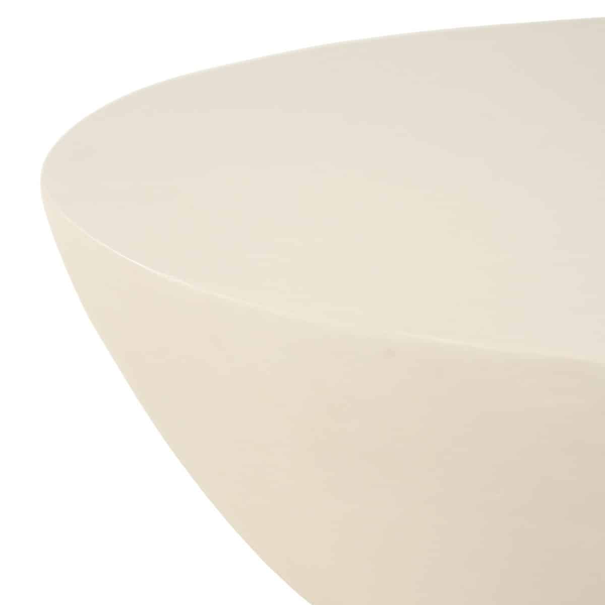 By-Boo salontafel Canto taupe 80x80x25 cm metaal