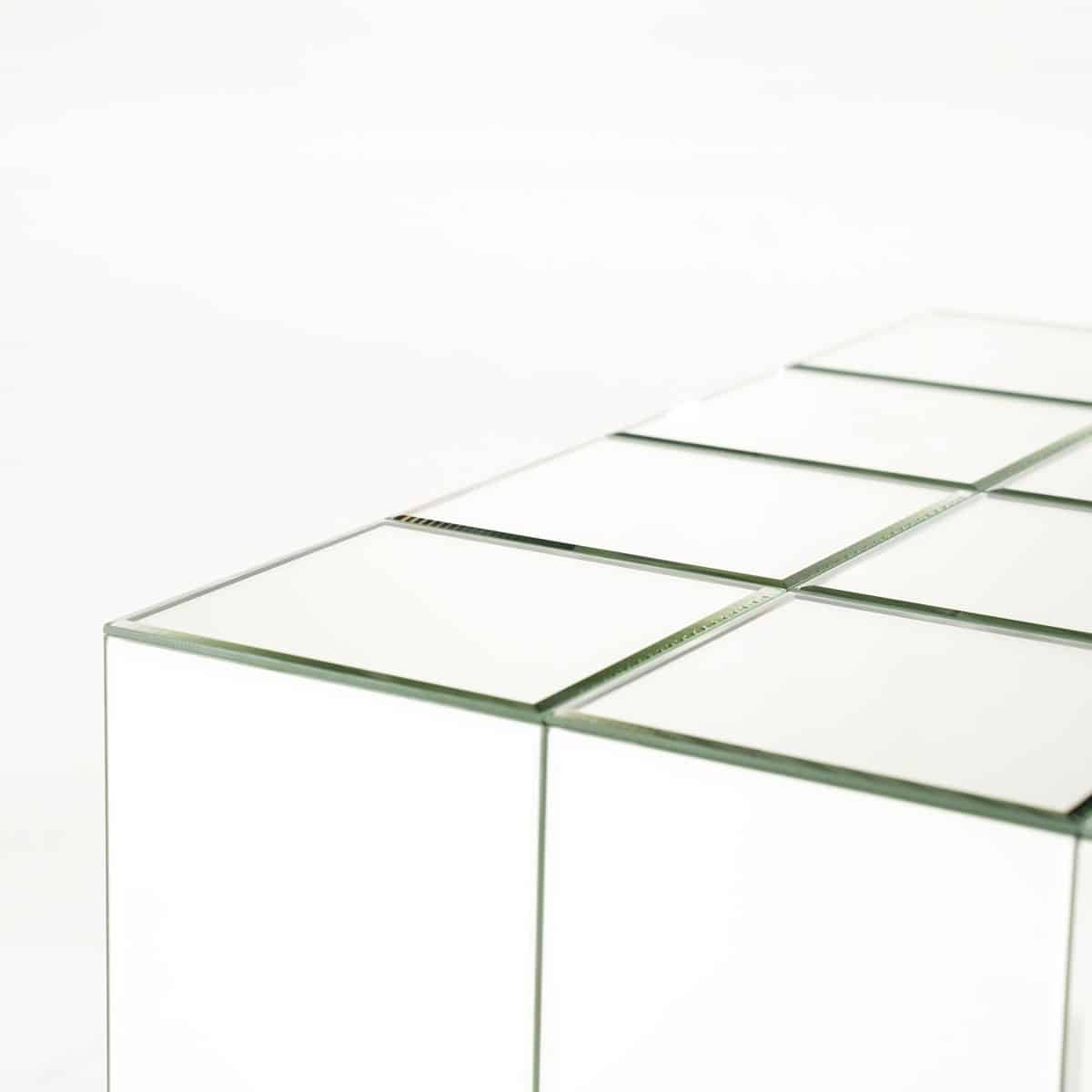By-Boo salontafel Flectron 60x60x35 cm glas