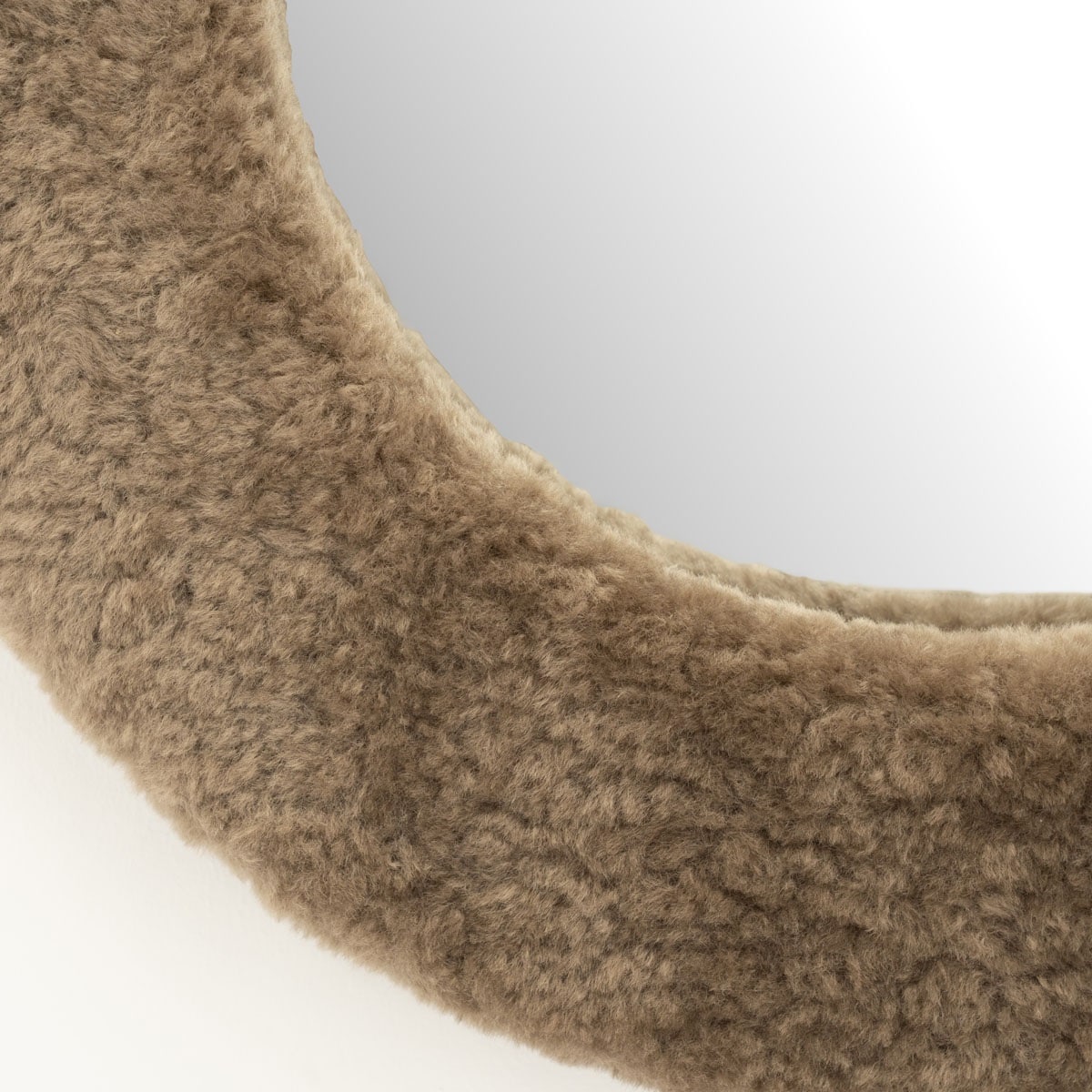 By-Boo spiegel Kiss large 60x5,5x130 cm bruin