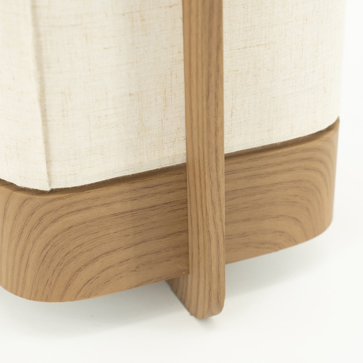 By-Boo tafellamp 20x20x31,5 cm Aterlier bruin linnen