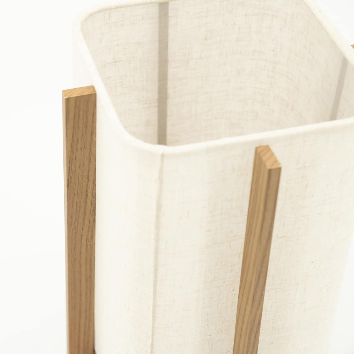 By-Boo tafellamp 20x20x31,5 cm Aterlier bruin linnen
