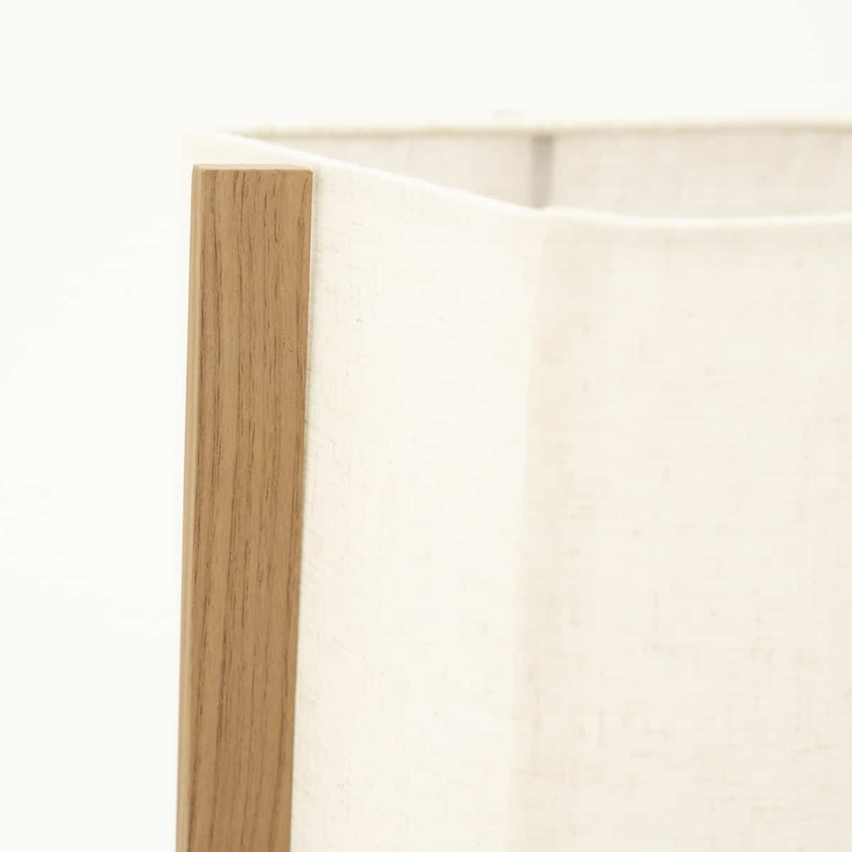 By-Boo tafellamp 27x27x42,5 cm Aterlier bruin linnen
