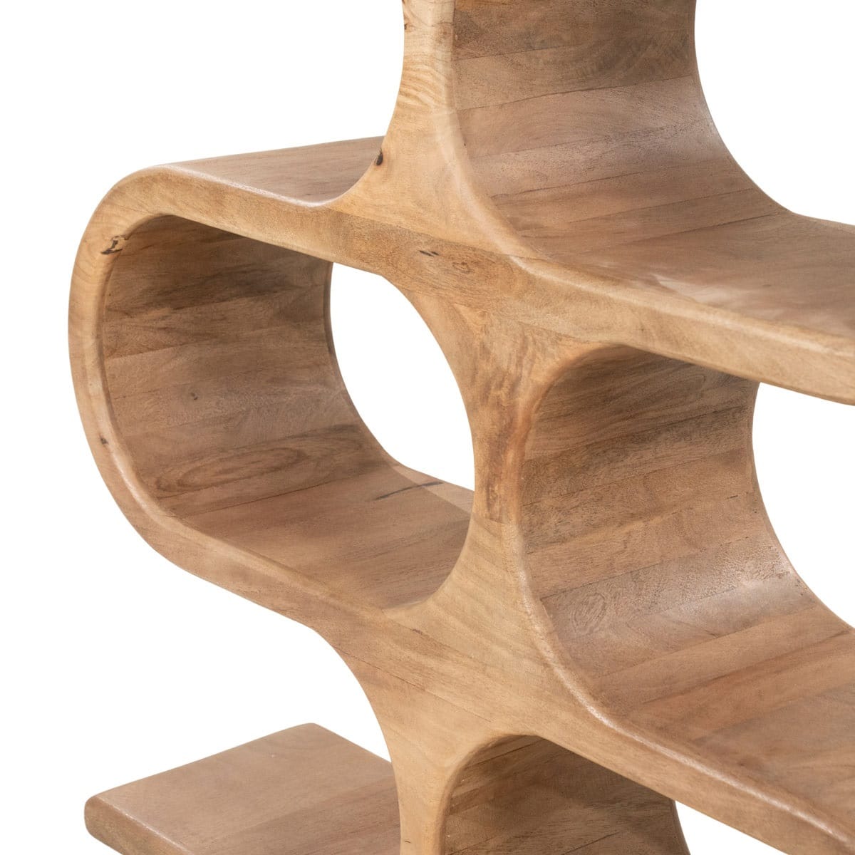 By-Boo wandkast Esu 120x31x150 cm mangohout