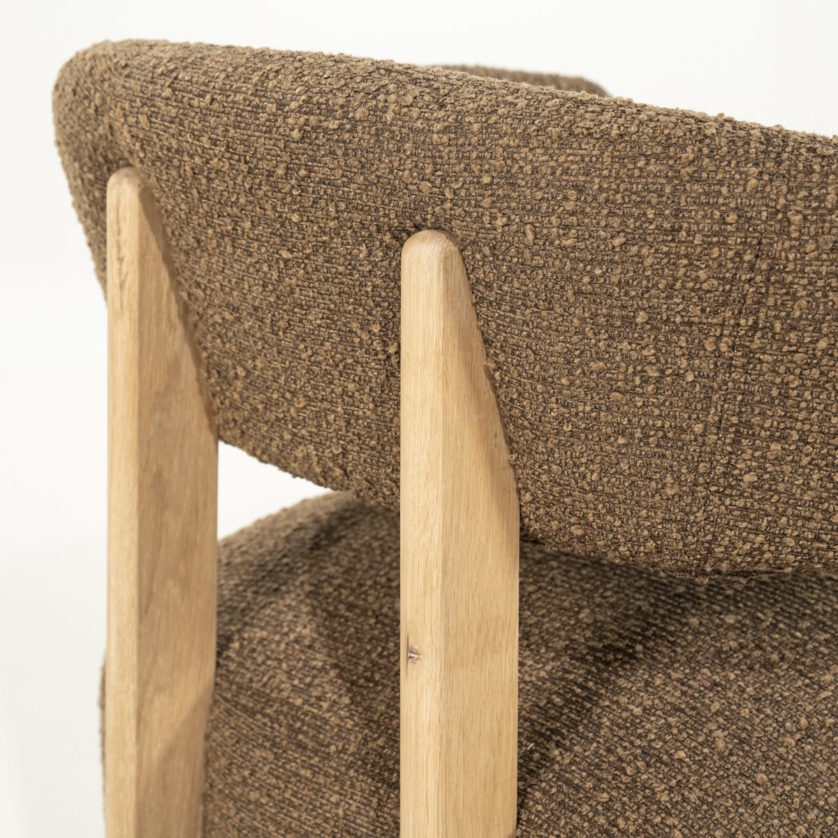 Eleonora fauteuil Lola met arm bruin