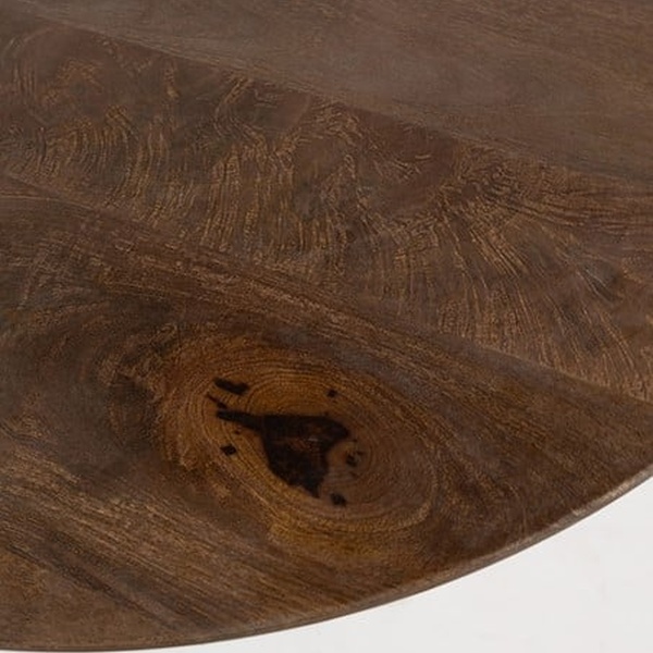 detailfoto Nijwie MySons Bremen salontafel Ø90, H40, Mango Matt Walnut - Must Have Collection
