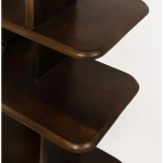 detailfoto Nijwie MySons Oregano boekenkast 140, Mango Brown Walnut - Oregano Collection