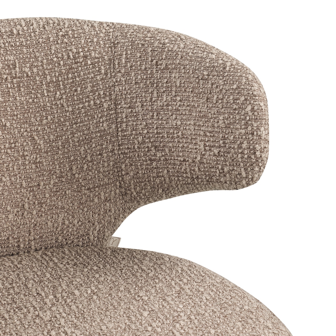 Richmond Interiors barstoel Viola met arm mocca