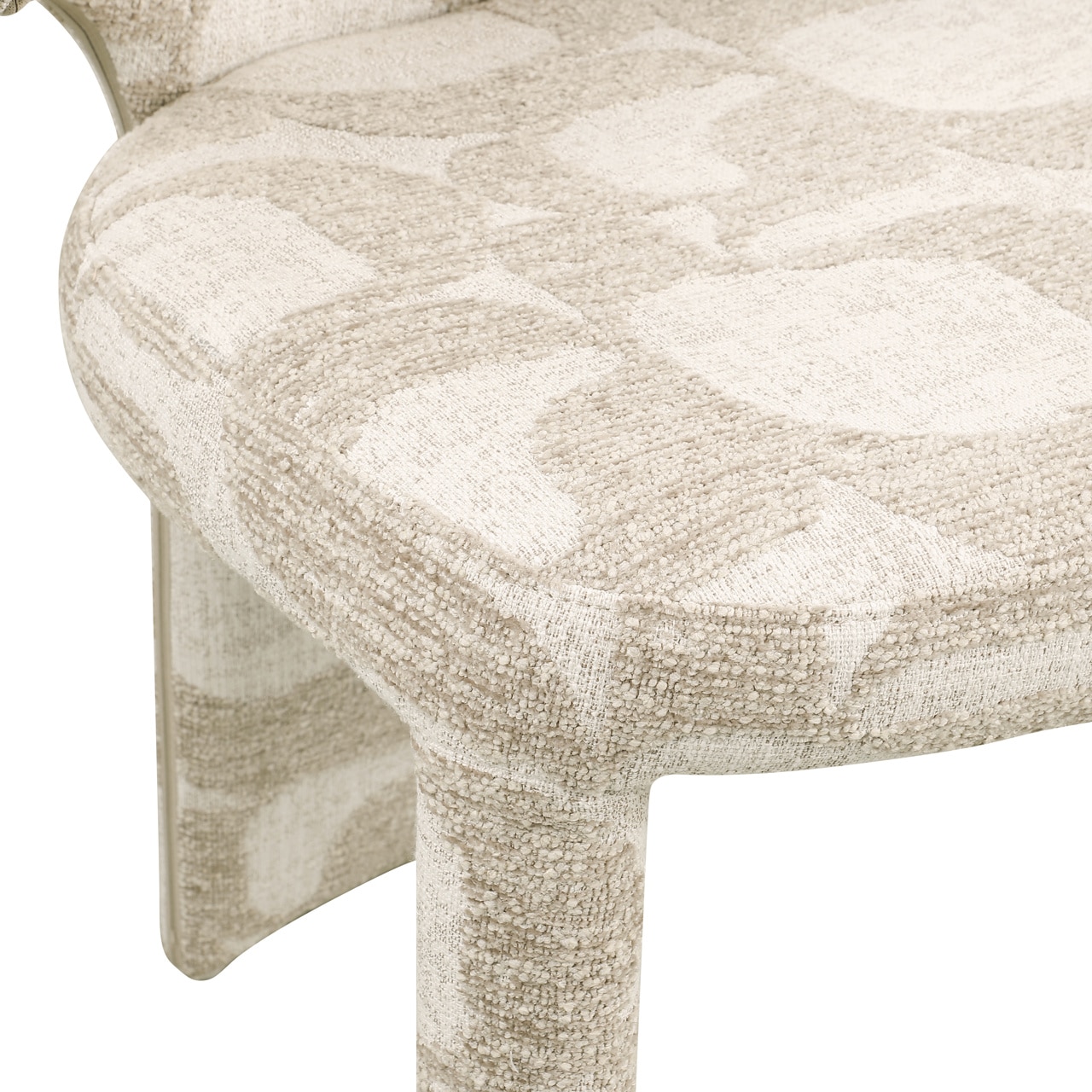 Richmond Interiors eetkamerstoel Viola met arm natural oasis