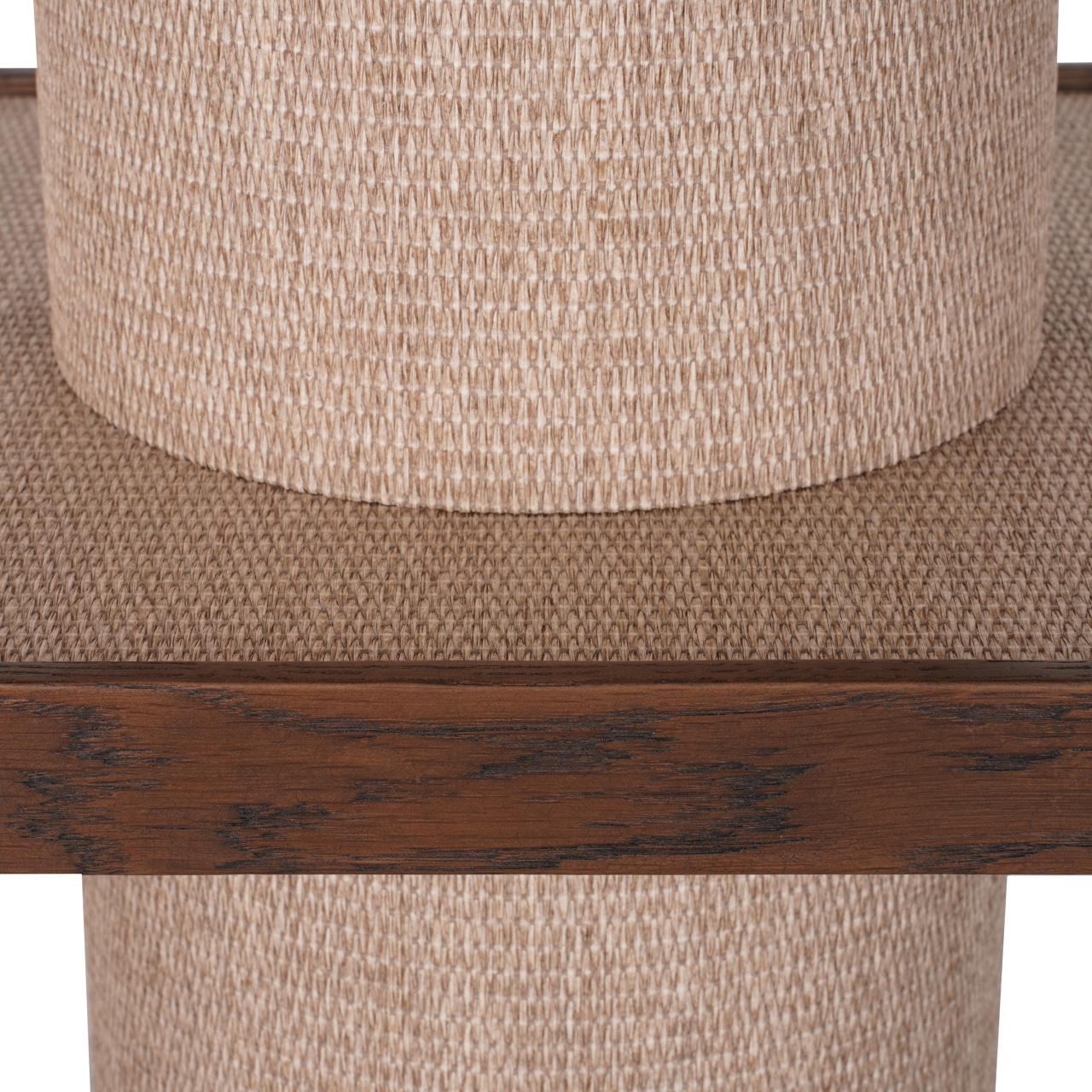 Richmond Interiors wandkast Willox 150x40x180 cm linnen/glas