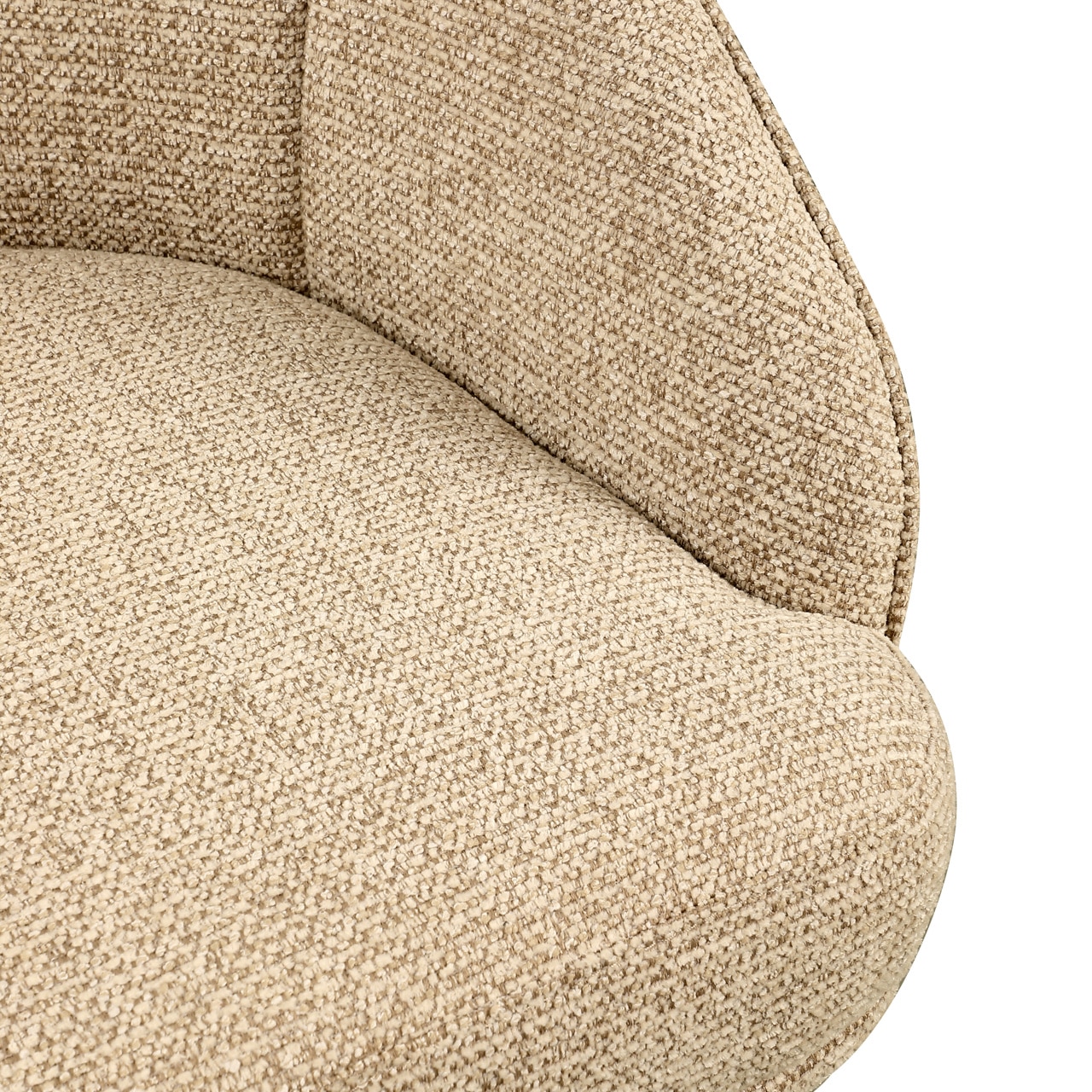 Richmond interiors eetkamerstoel Beverly draaibaar met arm natural