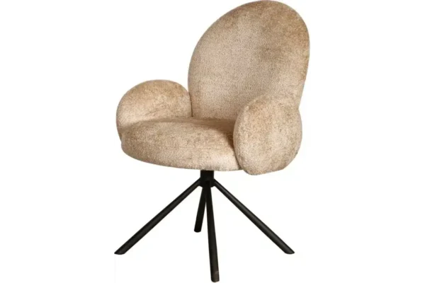 SHOWMODEL Richmond Interiors eetkamerstoel Jolie creme