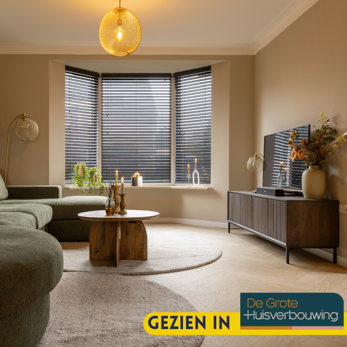 Starfurn Ronde salontafel Tense Naturel Mangohout 70 cm