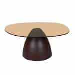 Livingfurn salontafel Brix Mylon Brown 86cm