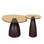 Livingfurn salontafel Brix Mylon Brown 86cm