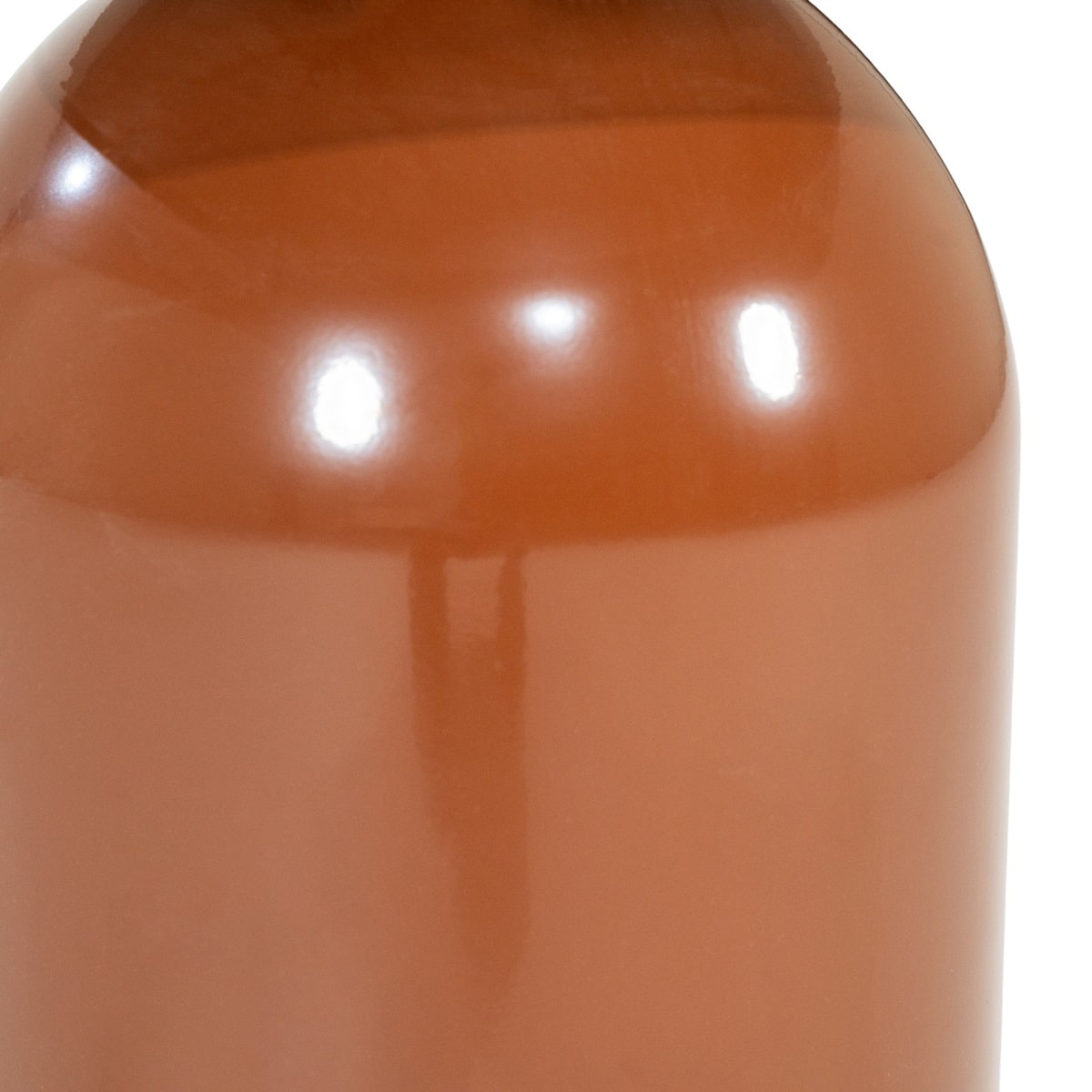 By-Boo bijzettafel Irona caramel 39,5x39,5x52 cm glas