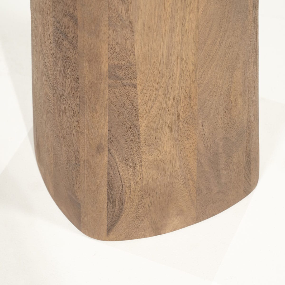 Eleonora bartafel Aron 80x80x90 cm lichtbruin mangohout