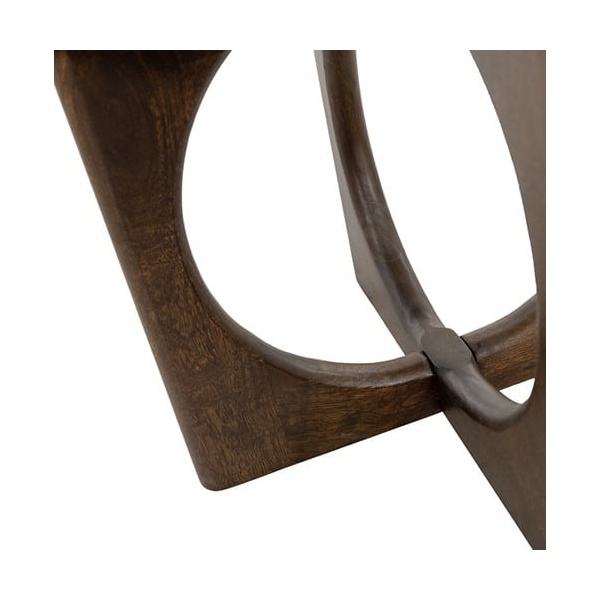 Nijwie MySons Bijzettafel Ø50, H55, Mango Brown Walnut - Zodiac Collection