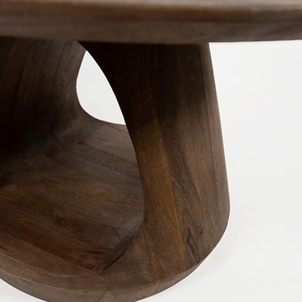 onderstel Nijwie MySons Bremen salontafel Ø60, H45, Mango Matt Walnut - Must Have Collection