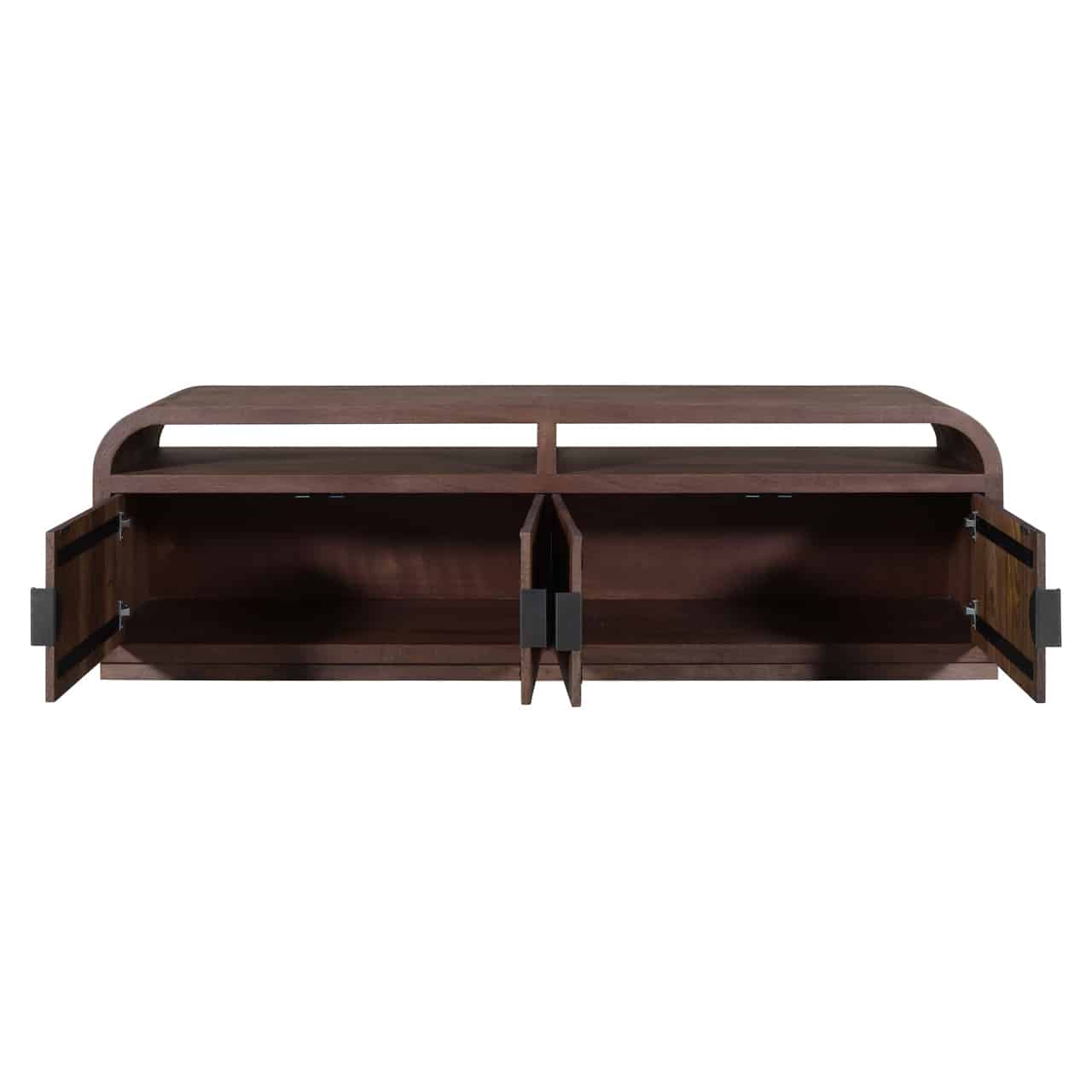 Richmond Interiors tv meubel Baldwin 180x40x55 cm mangohout