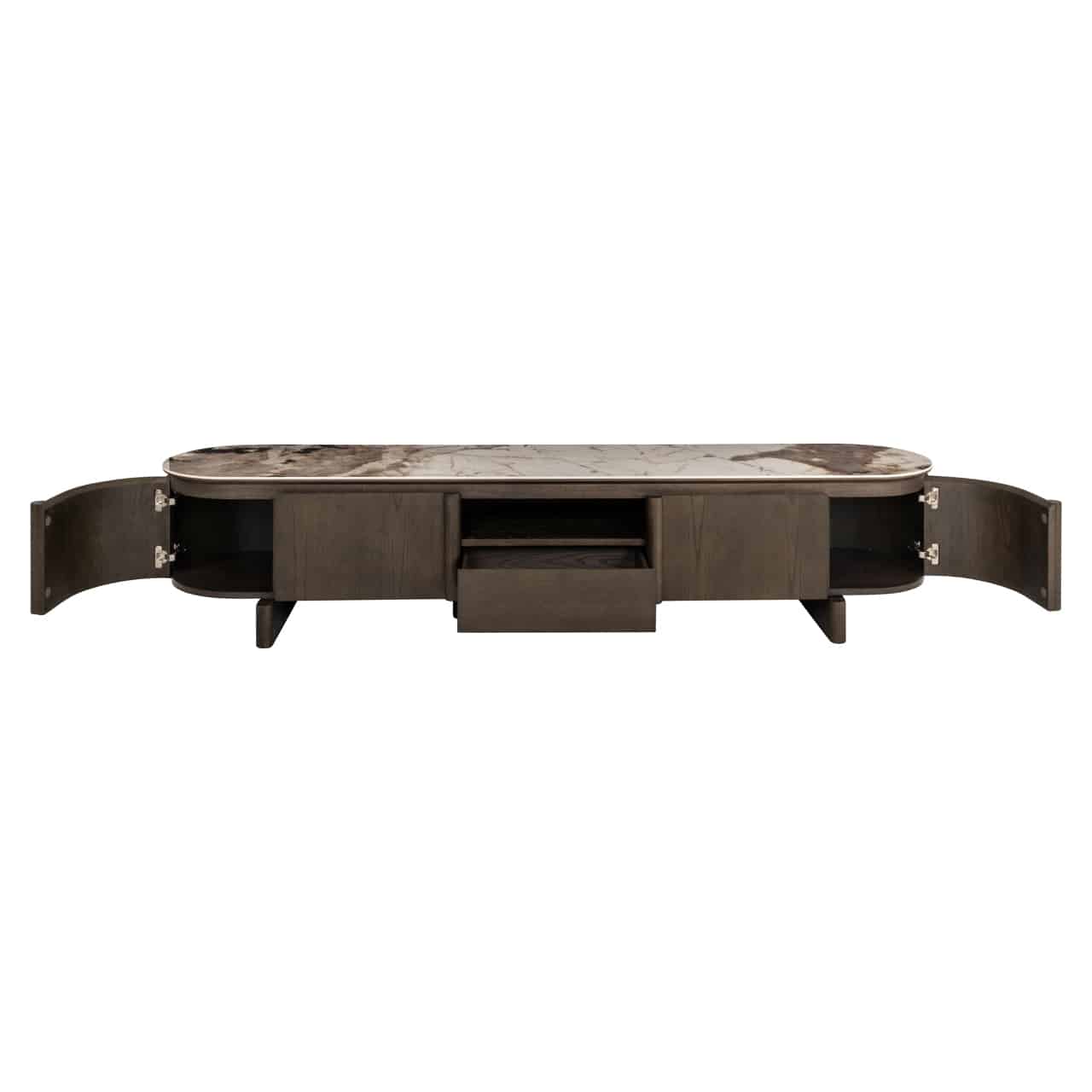 Richmond Interiors tv meubel Langford 220x44,5x45 cm keramiek