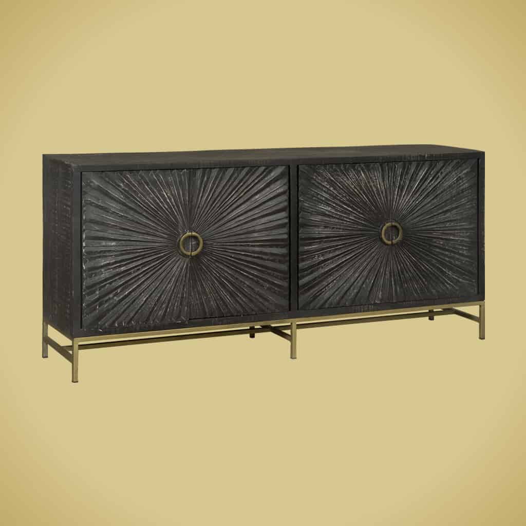 Tower Living dressoir Serina 200x45x90 cm mangohout