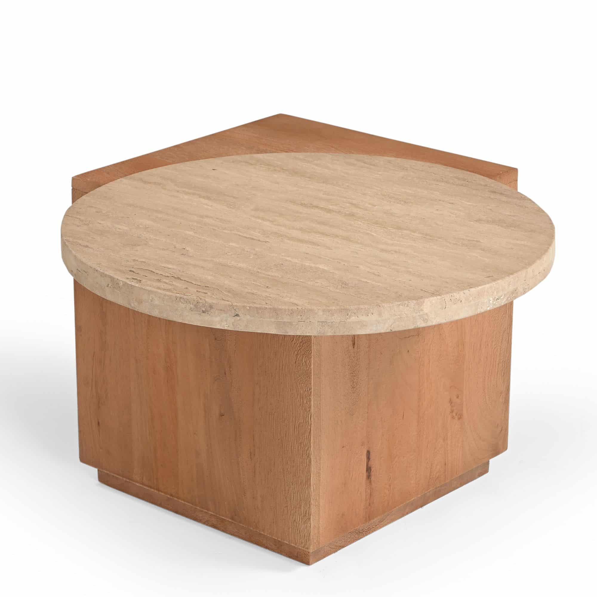 Starfurn Bijzettafel Numa Naturel Travertin 60 cm