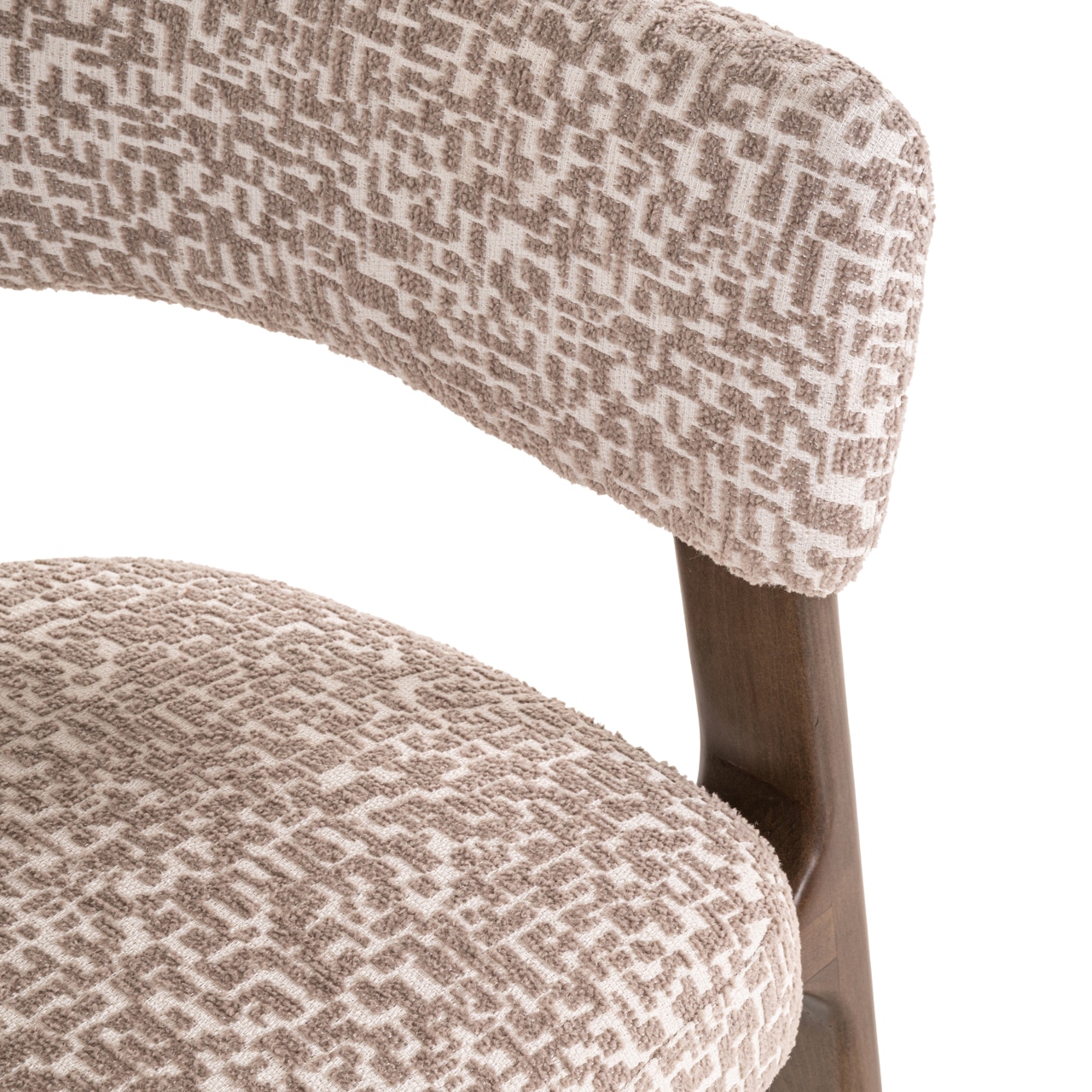 Richmond Interiors eetkamerstoel Contigo met arm natural geo