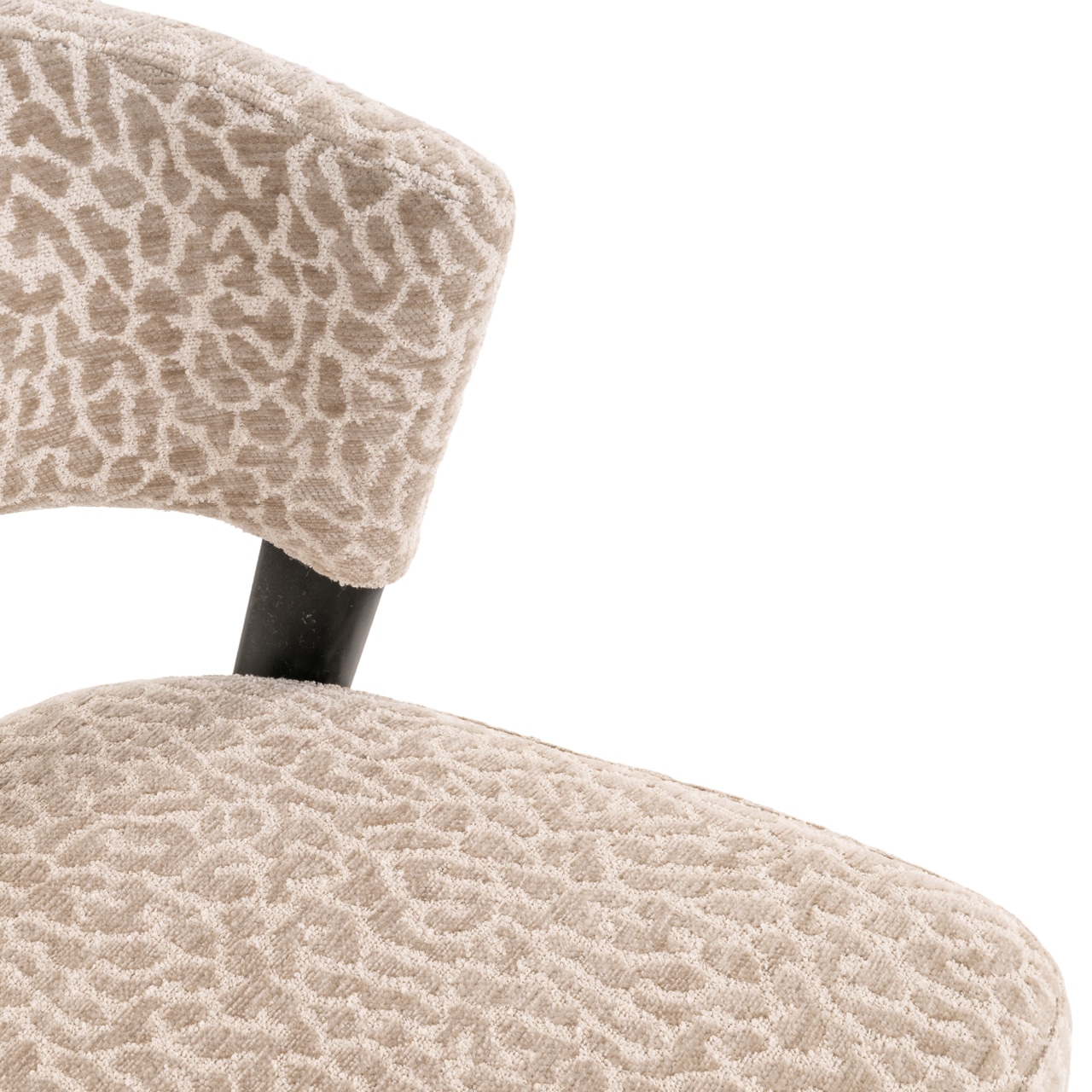 Richmond Interiors eetkamerstoel Zeno beige leopard