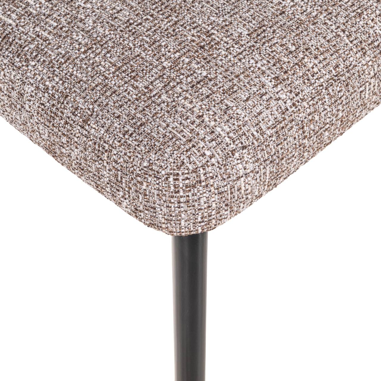 Richmond Interiors eetkamerstoel Zeno earth tweed