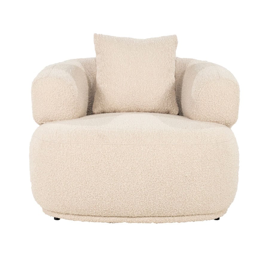 Eleonora fauteuil Bruno met arm beige
