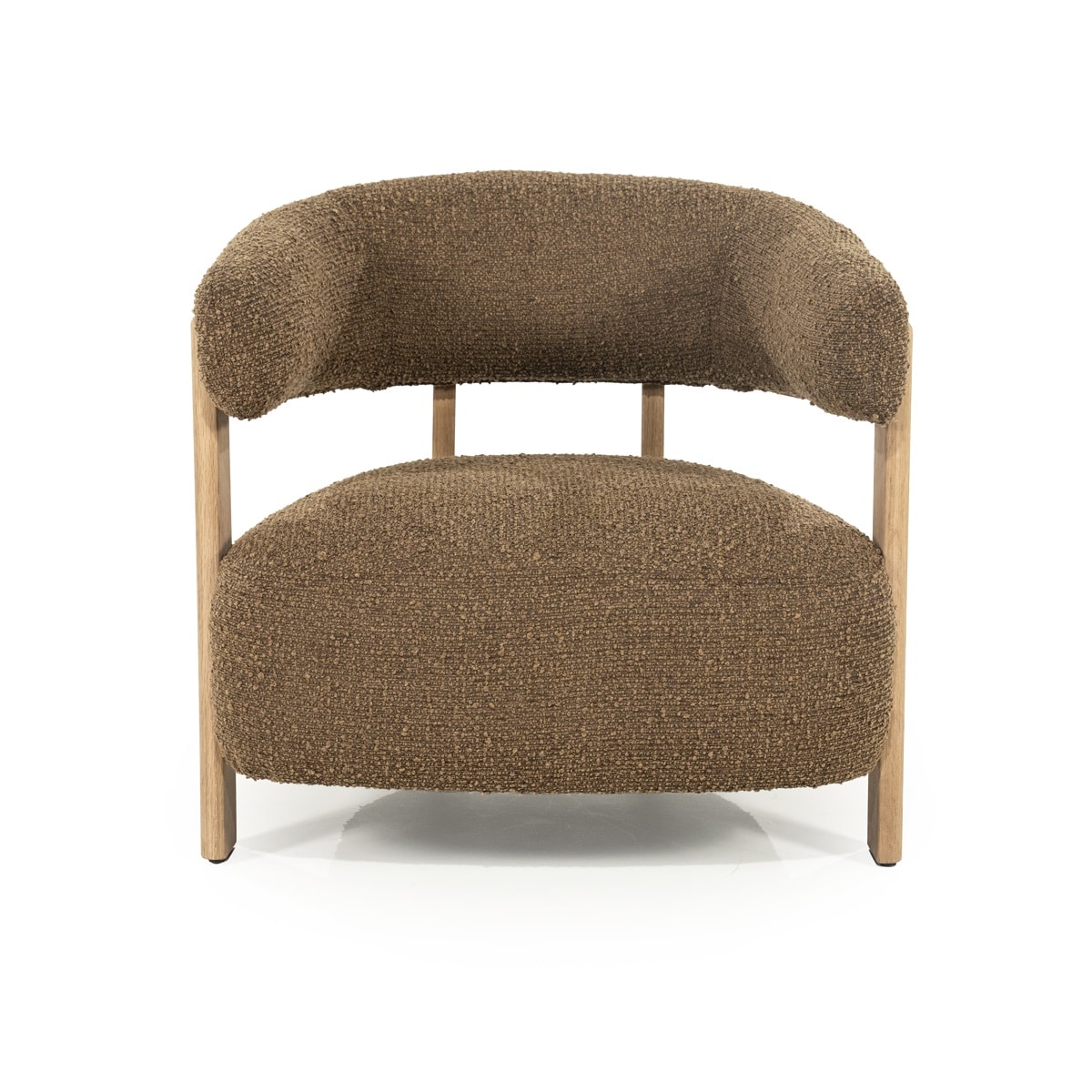Eleonora fauteuil Lola met arm bruin