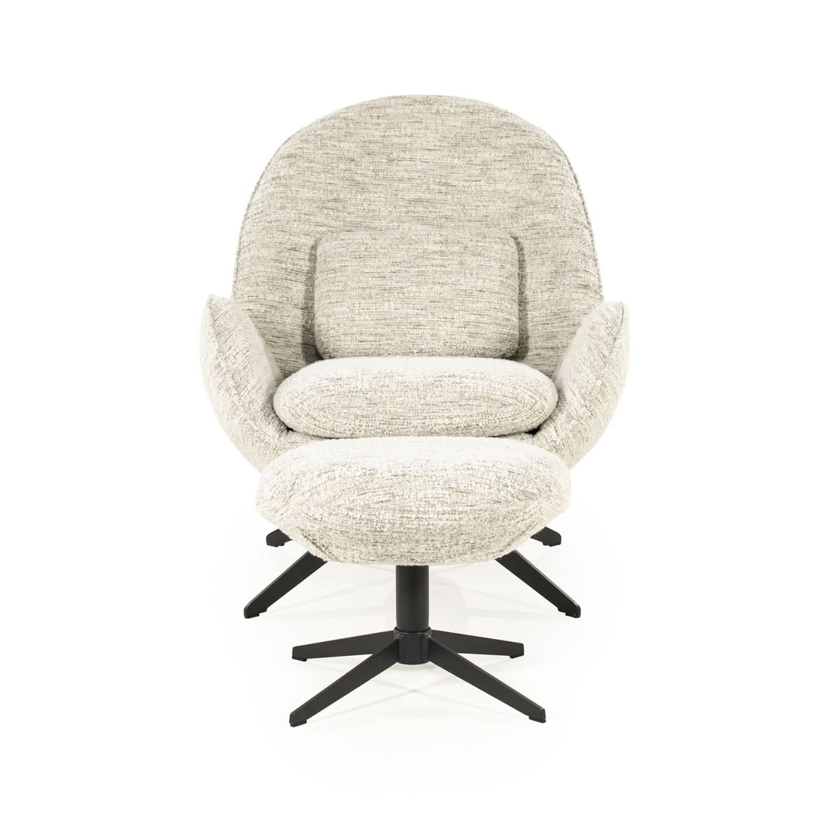 Eleonora fauteuil Ryan met arm beige
