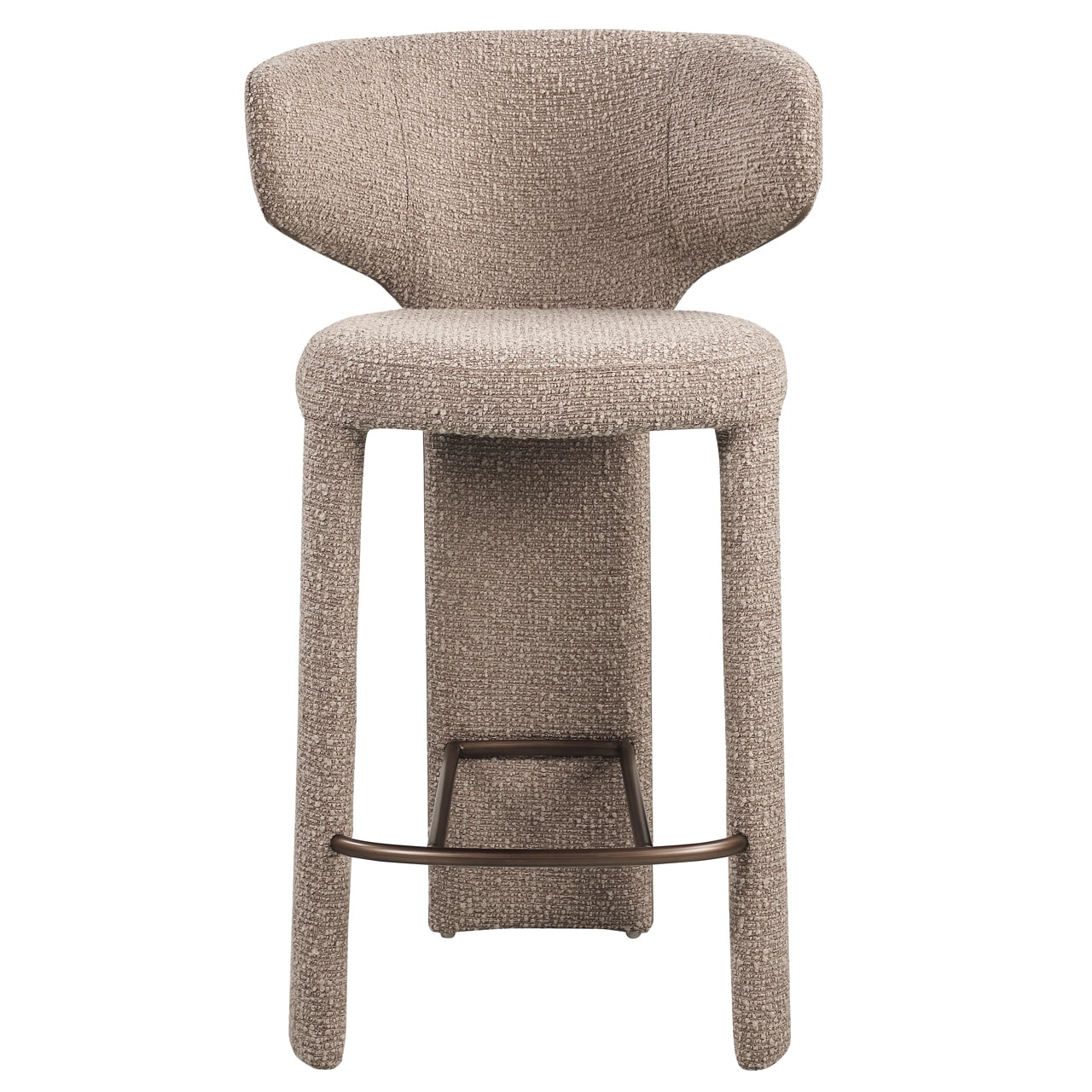 Richmond Interiors barstoel Viola met arm mocca
