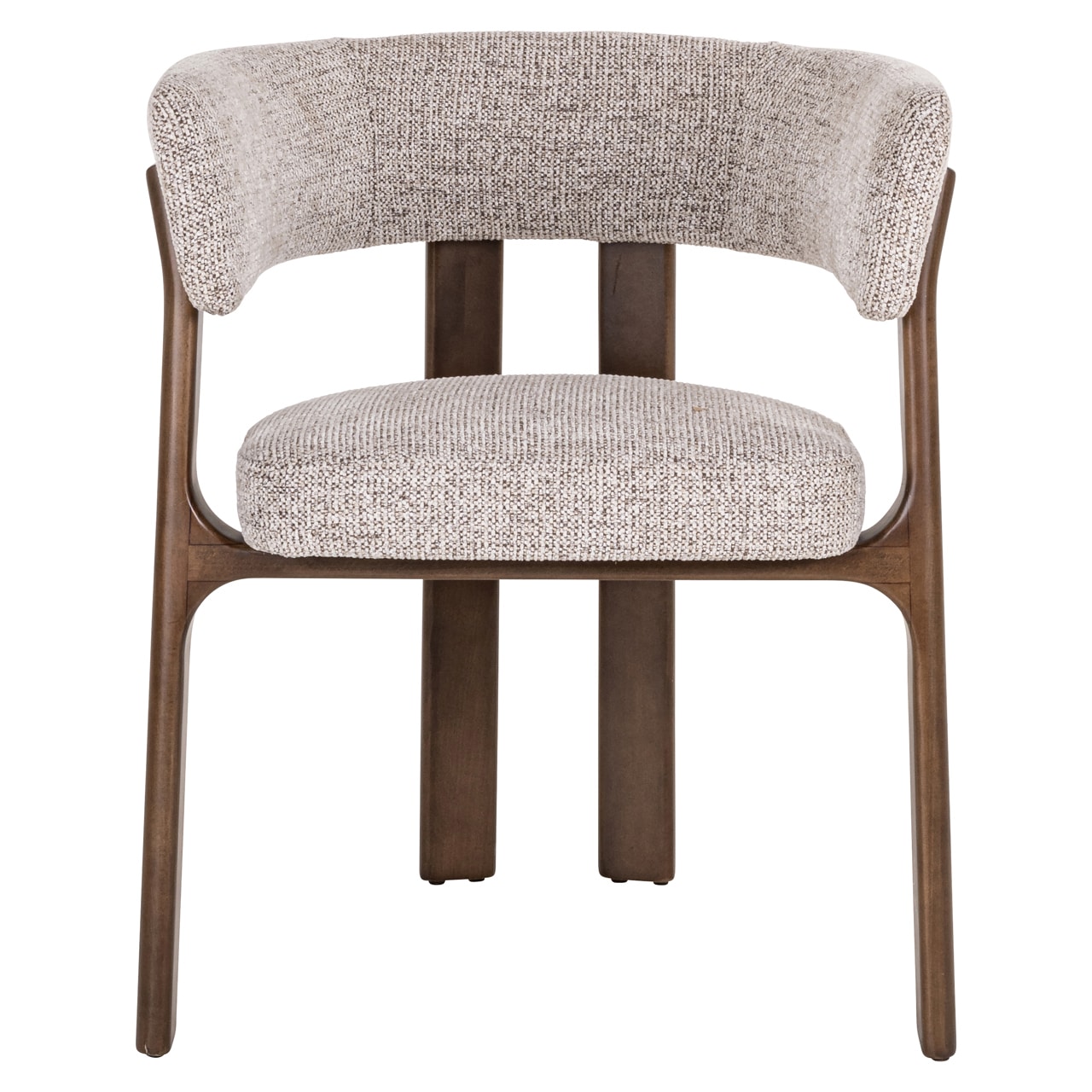 Richmond Interiors eetkamerstoel Contigo met arm mocca