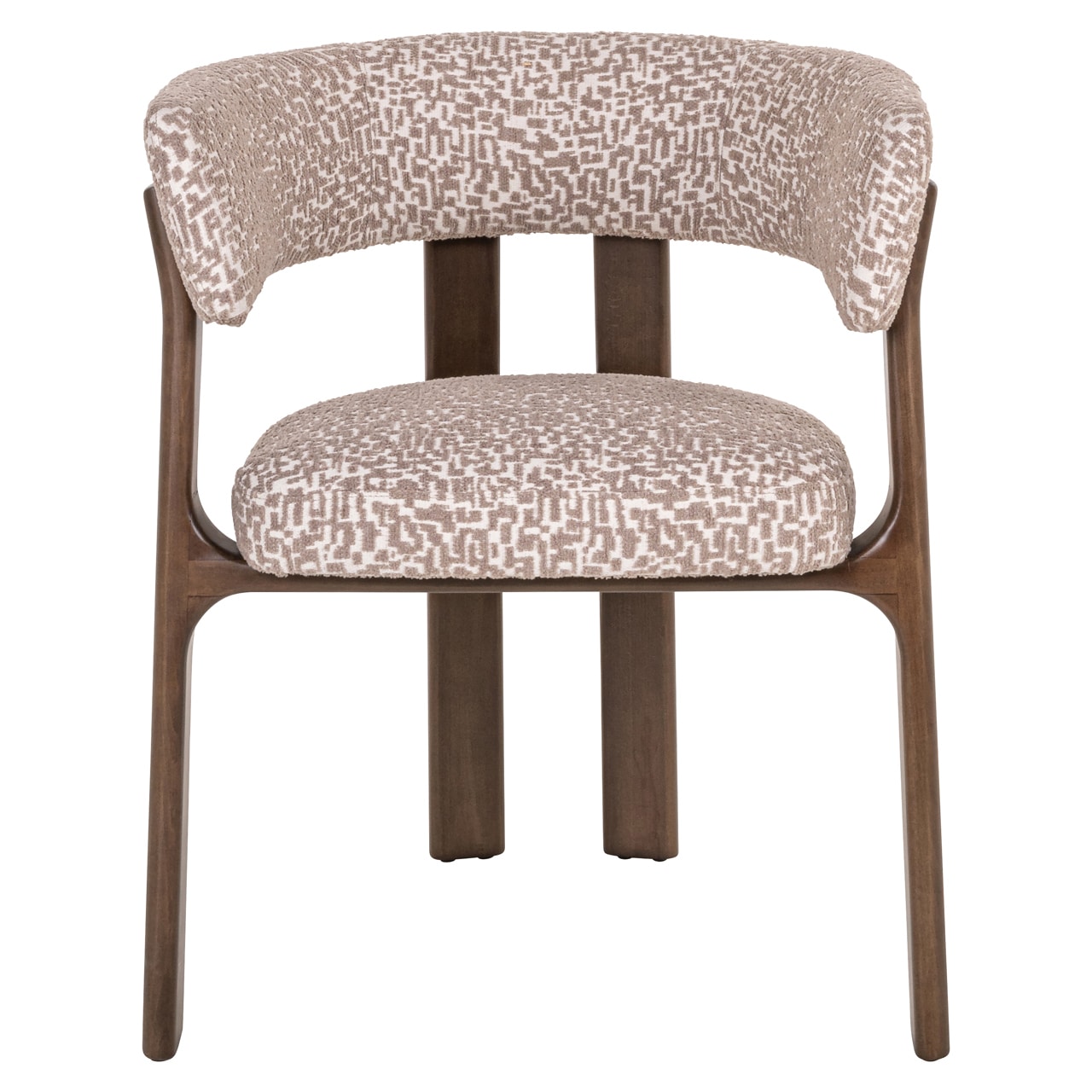 Richmond Interiors eetkamerstoel Contigo met arm natural geo