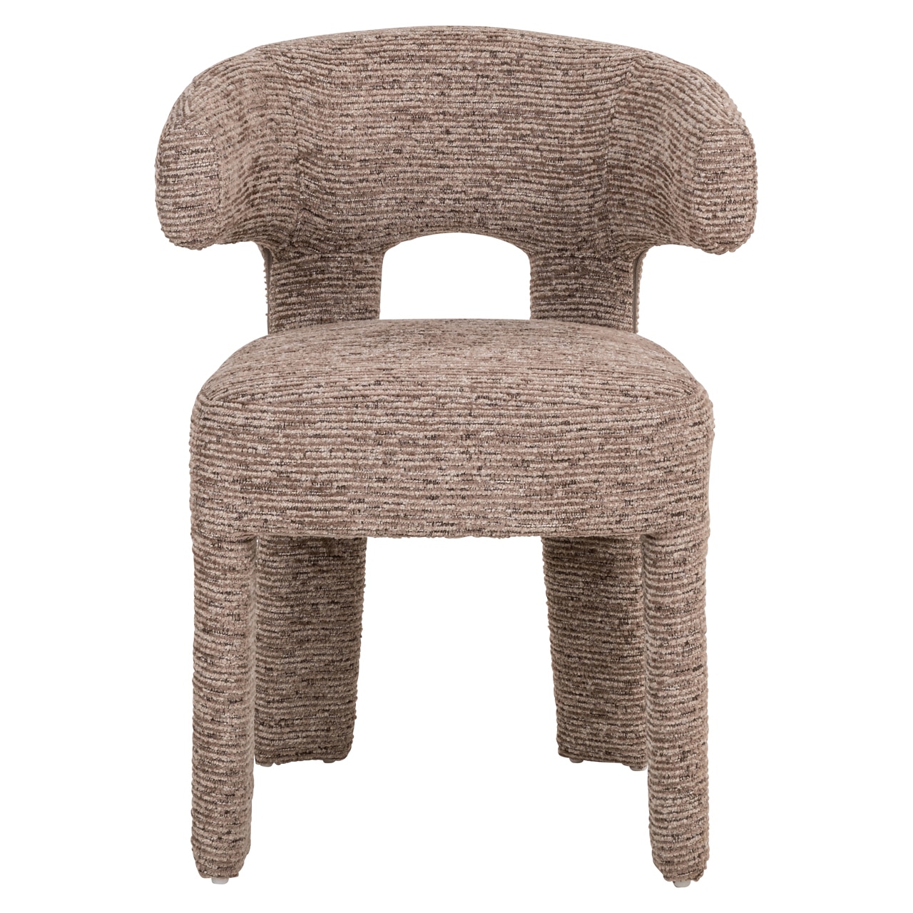 Richmond Interiors eetkamerstoel Nerio met arm mocca