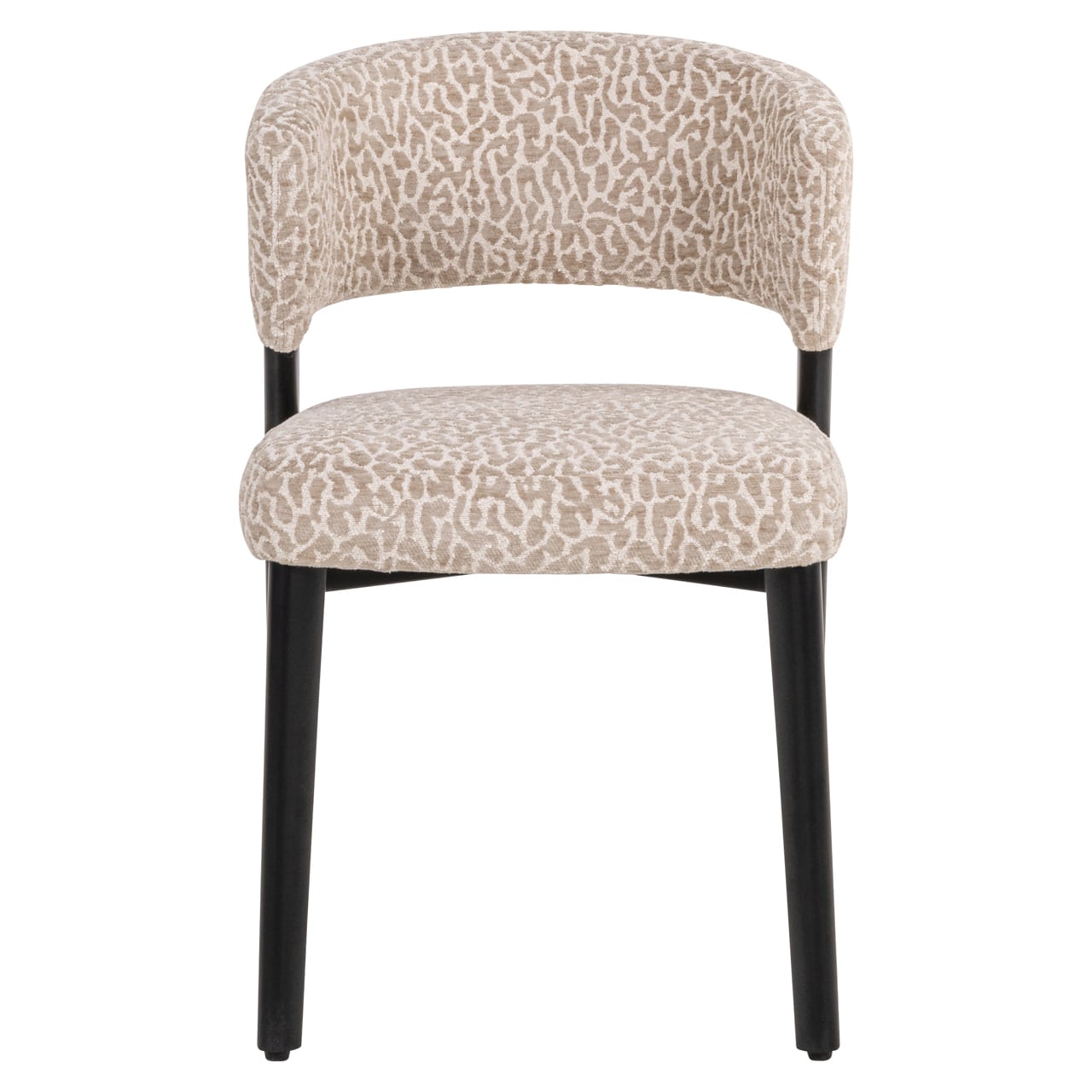 Richmond Interiors eetkamerstoel Zeno beige leopard