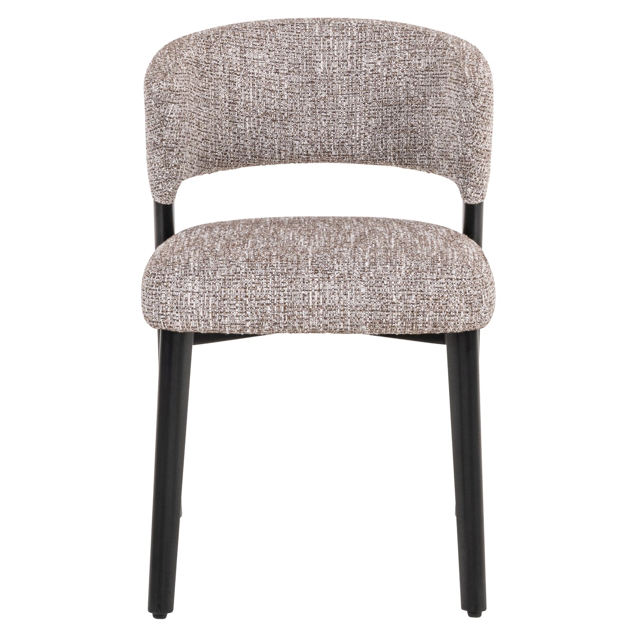 Richmond Interiors eetkamerstoel Zeno earth tweed