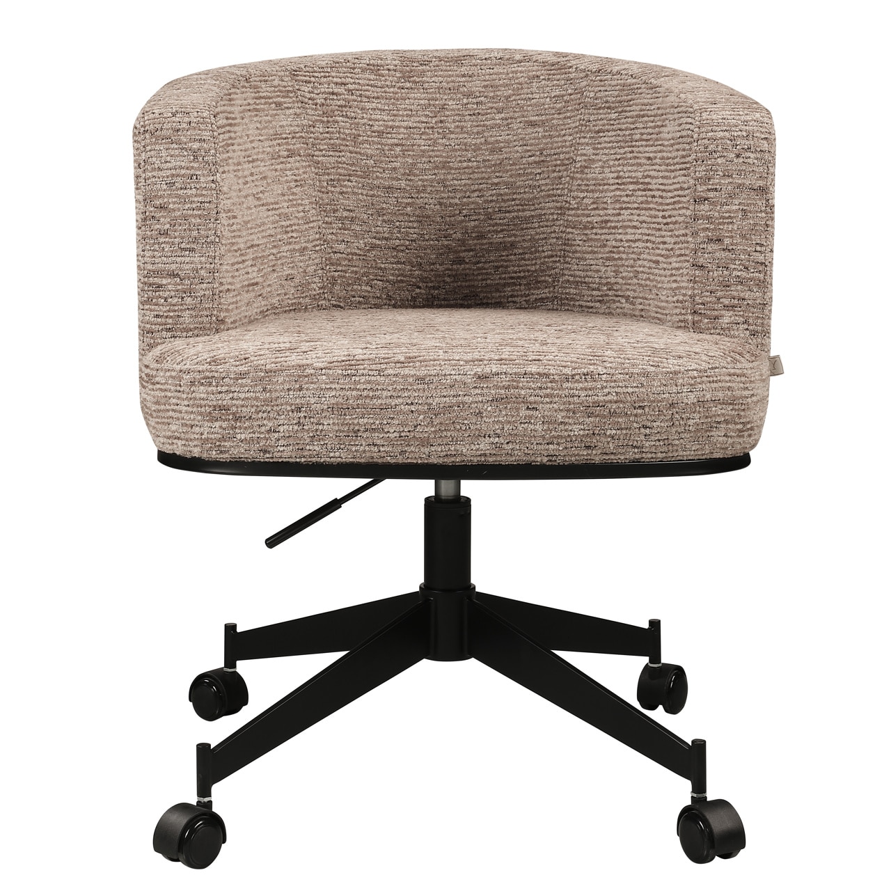 Richmond interiors eetkamerstoel Rochenne draaibaar met arm mocca
