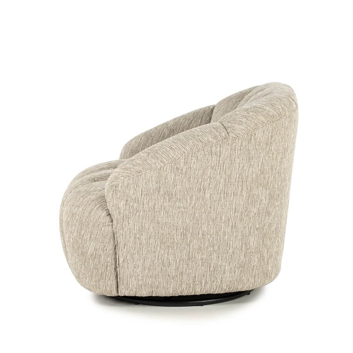 By-Boo draaifauteuil Sogno met arm taupe