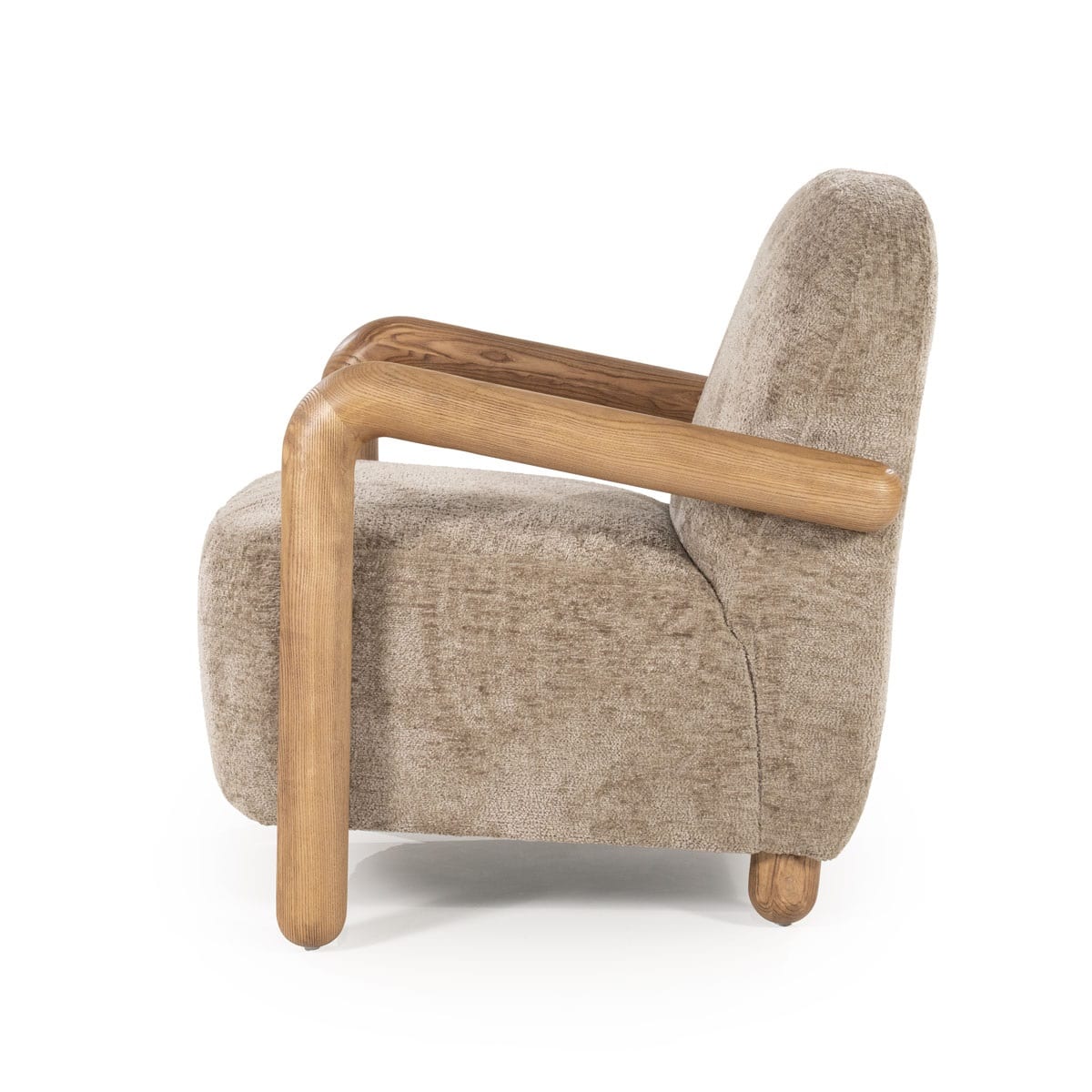 By-Boo fauteuil Retrova met arm taupe